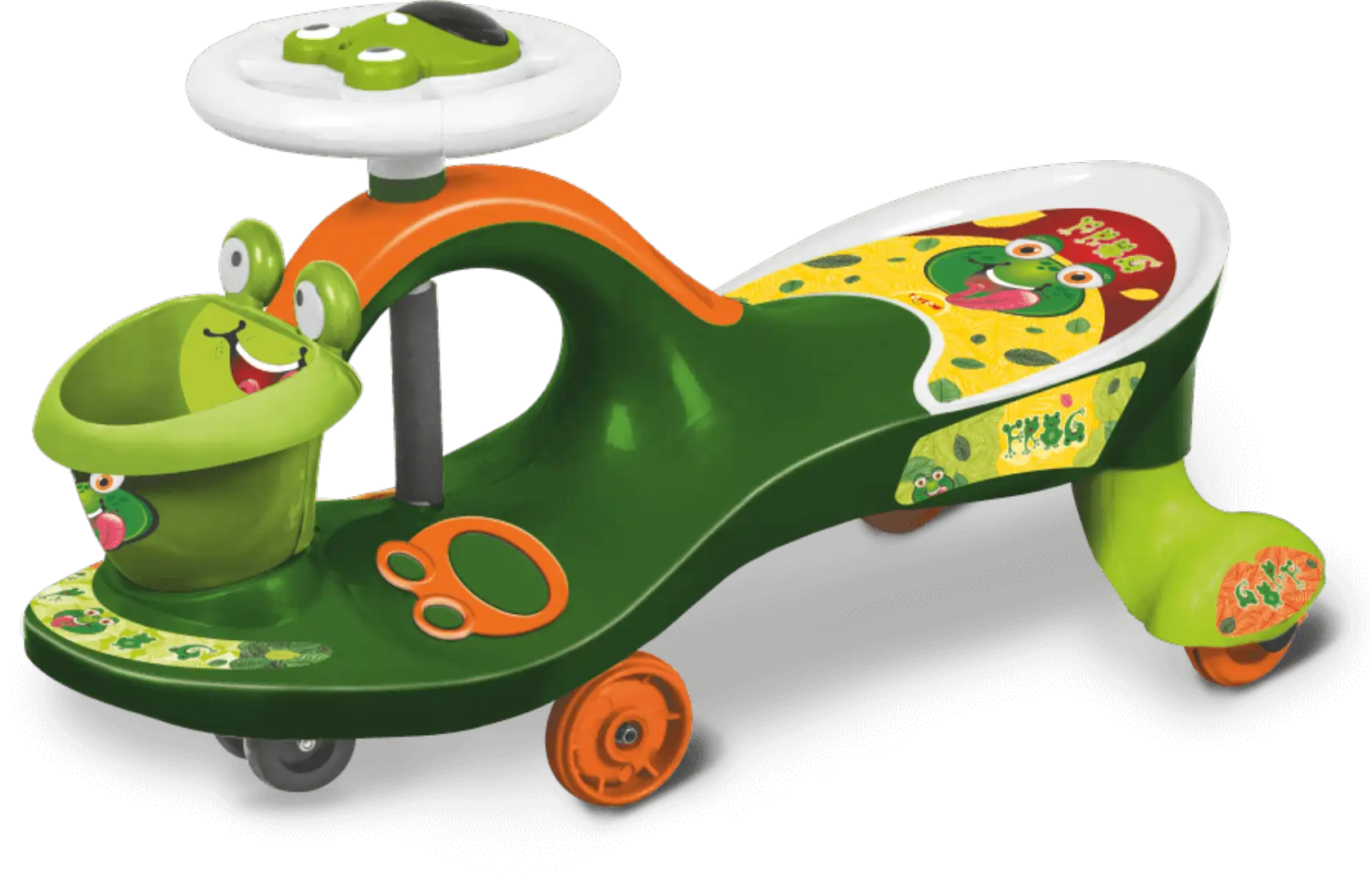 computer generated panda car