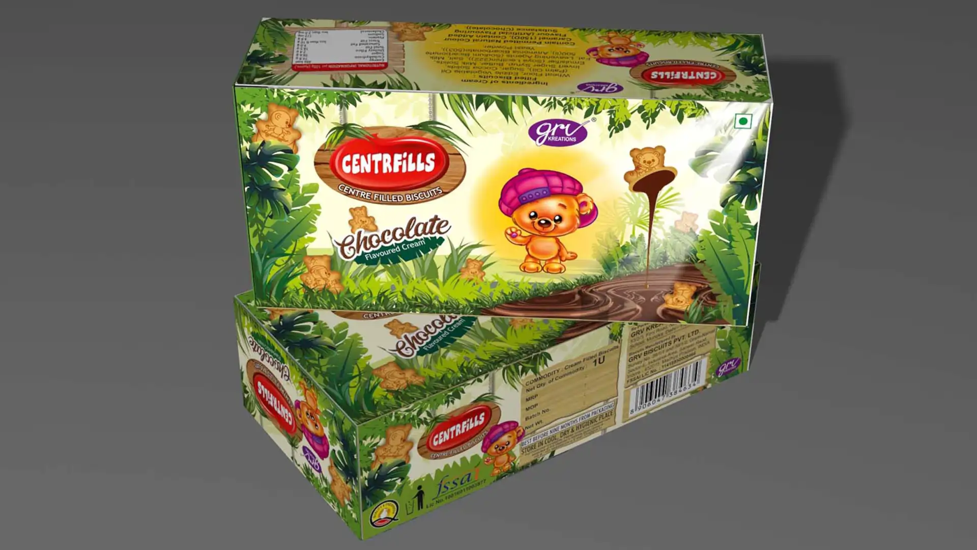 3d presentation of new box